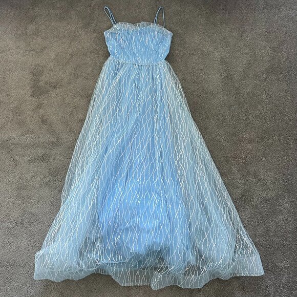 Windsor Blue Ballgown - Picture 1 of 9